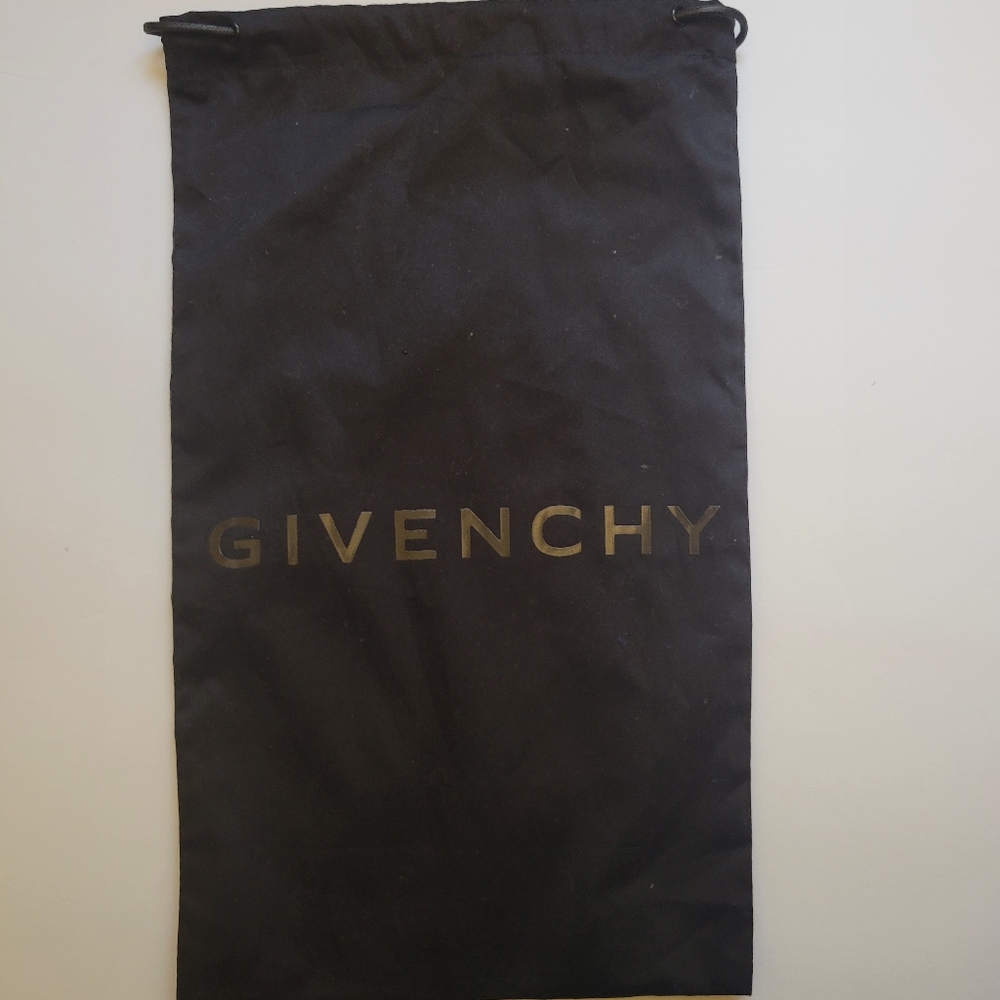 Givenchy black shoe dust bag unused